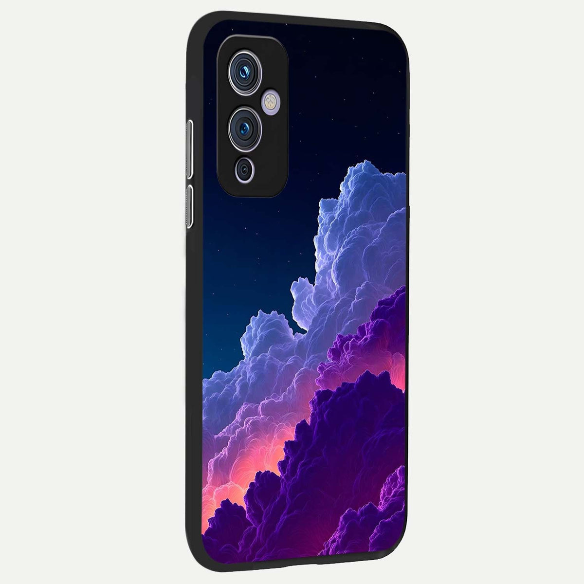  Dreamy Cloud Skies back cover For OnePlus 9 slim fit glass case with vibrant aesthetic design