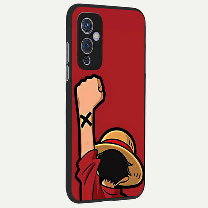  Luffy X Spirit back cover For OnePlus 9 slim fit glass case with vibrant aesthetic design