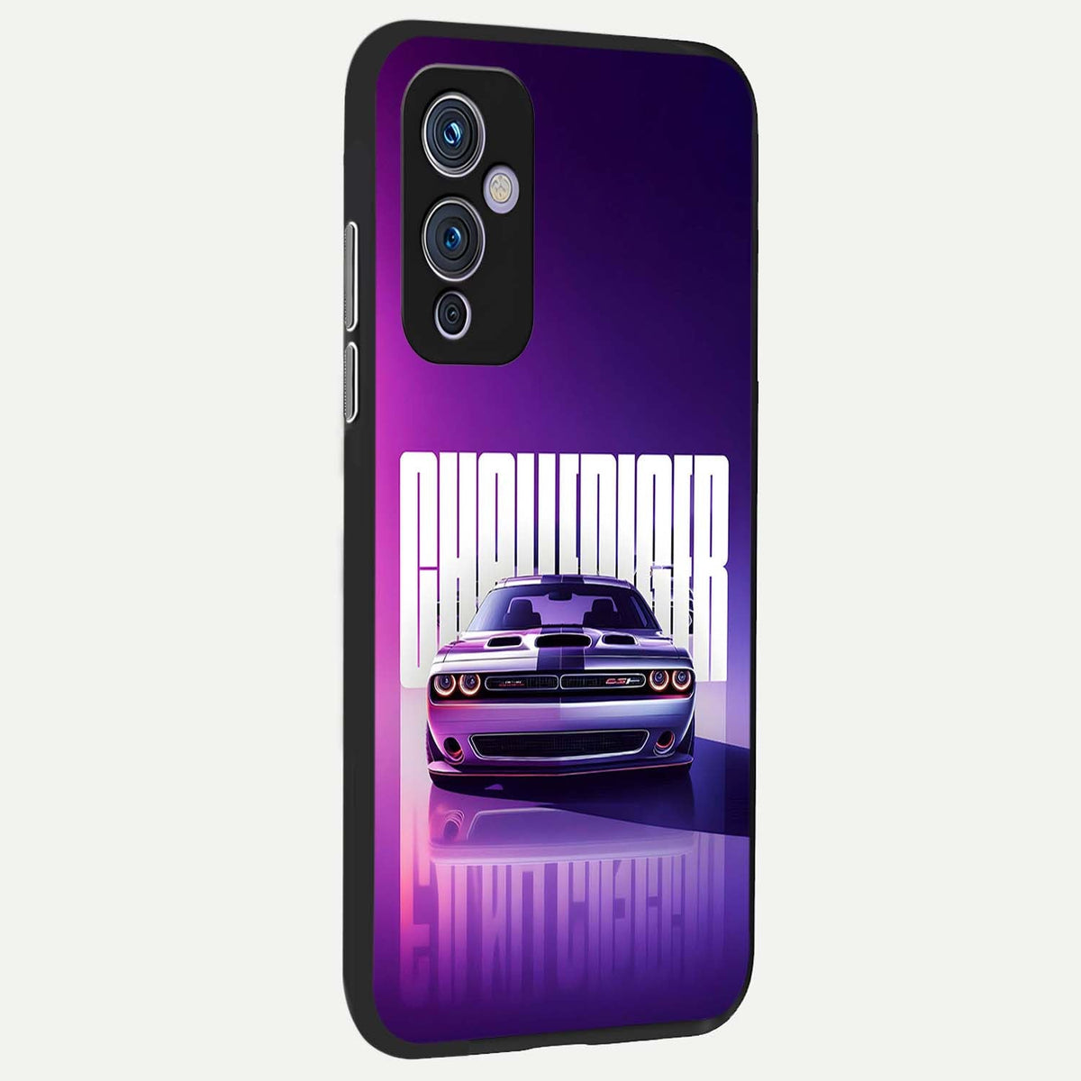  Midnight Muscle Ride back cover For OnePlus 9 slim fit glass case with vibrant aesthetic design