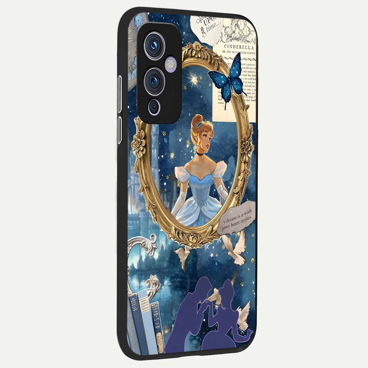  Midnight Queen back cover For OnePlus 9 slim fit glass case with vibrant aesthetic design