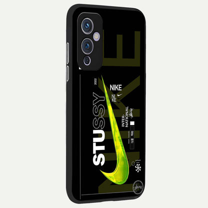  Neon Street Edition back cover For OnePlus 9 slim fit glass case with vibrant aesthetic design