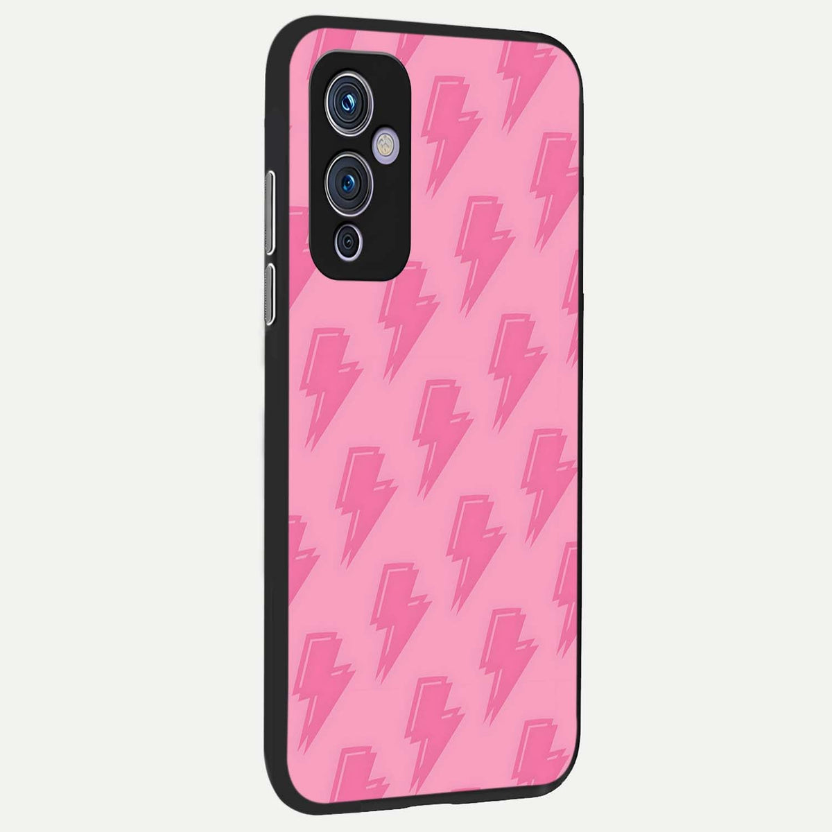  Pink Moo Magic back cover For OnePlus 9 slim fit glass case with vibrant aesthetic design