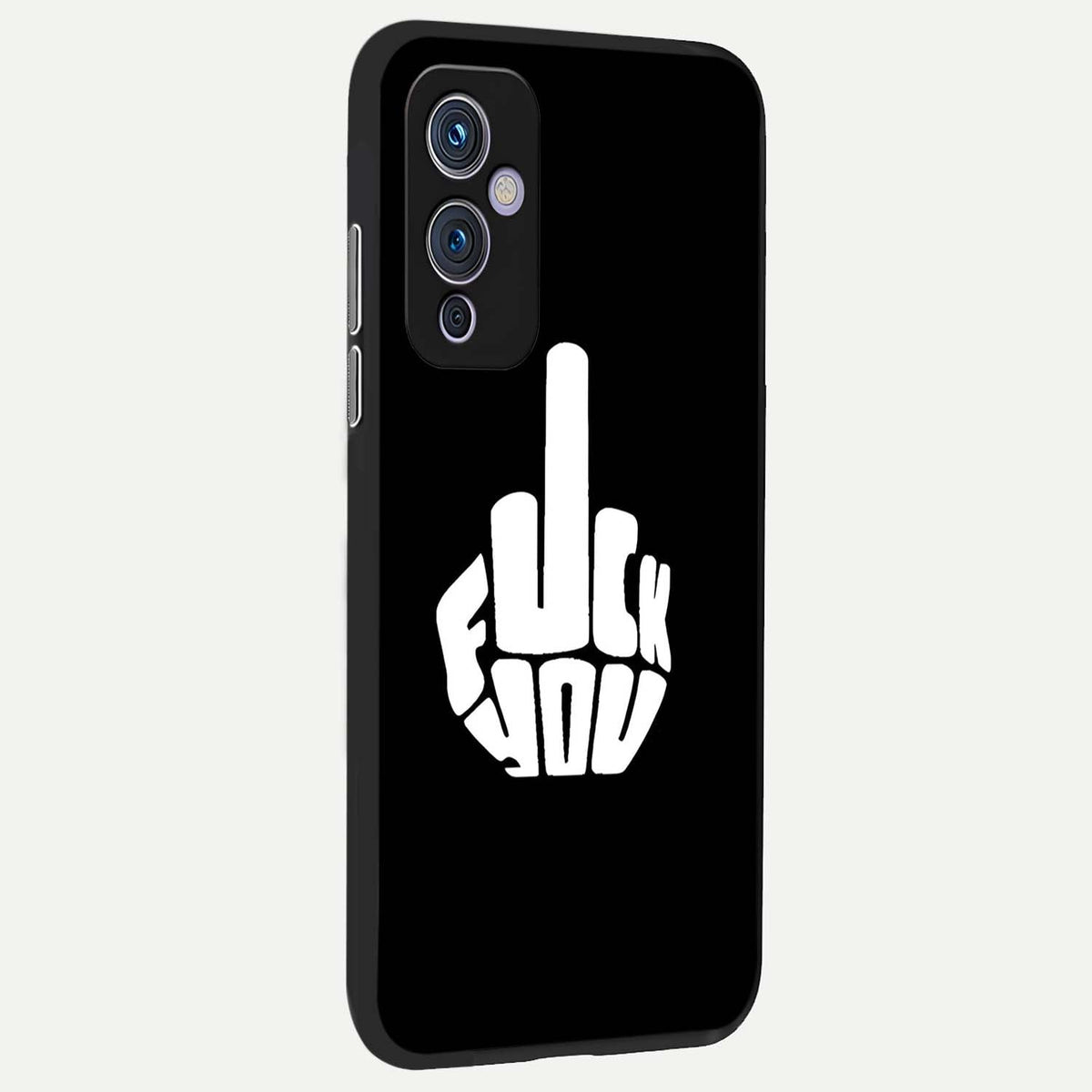  Rebel Mode On back cover For OnePlus 9 slim fit glass case with vibrant aesthetic design