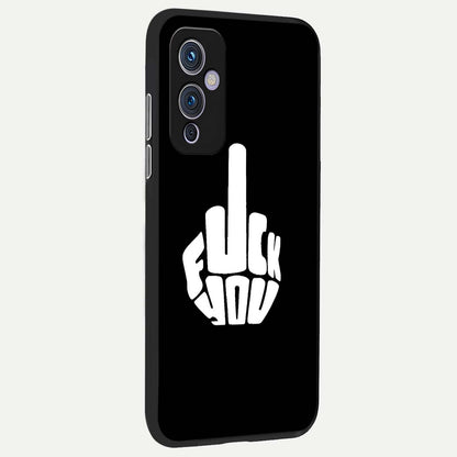  Rebel Mode On back cover For OnePlus 9 slim fit glass case with vibrant aesthetic design