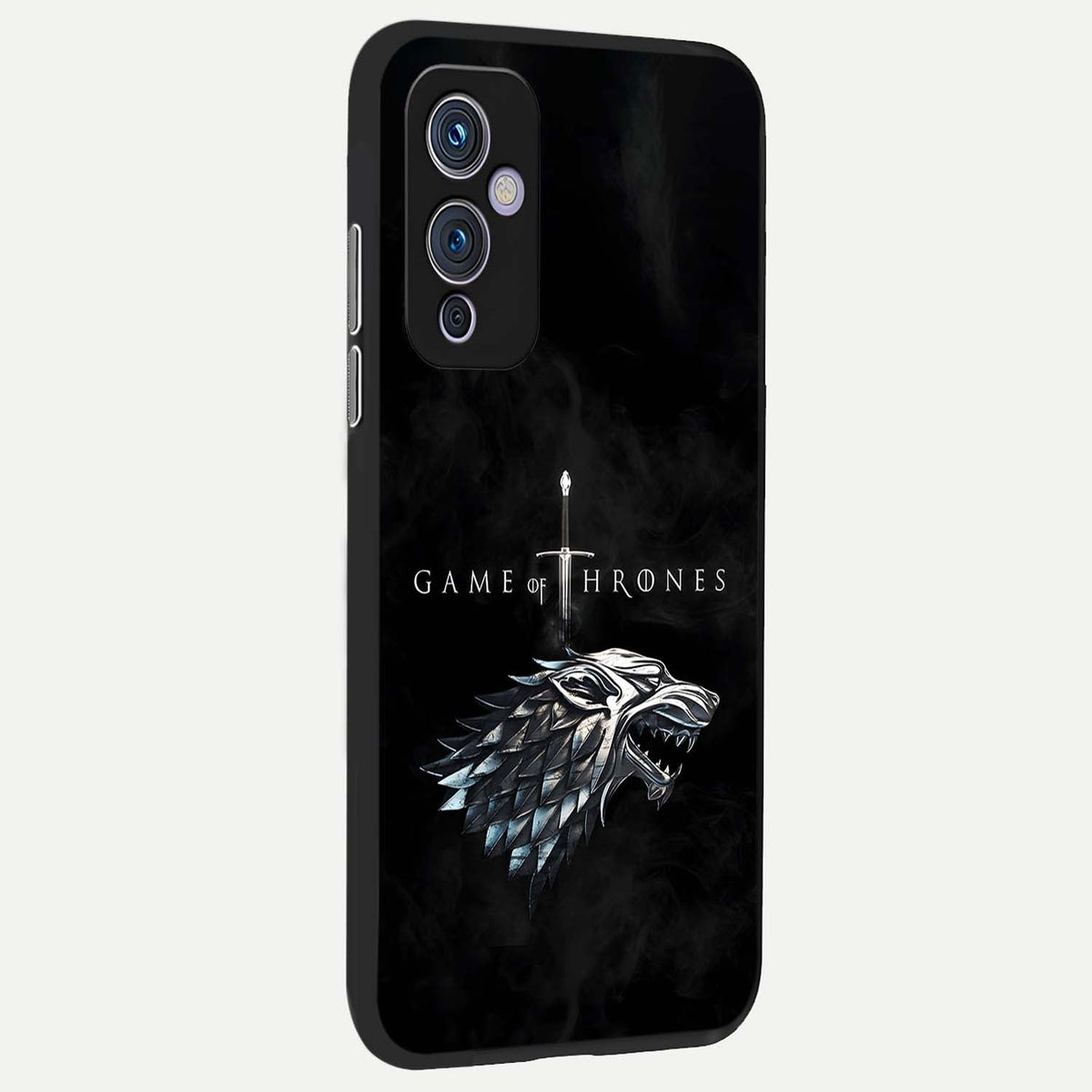  Throne Wolf Legacy back cover For OnePlus 9 slim fit glass case with vibrant aesthetic design