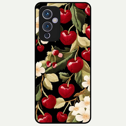  Blooming Spendor Bird Glass Case For OnePlus 9 back cover – full design glossy printed glass finish