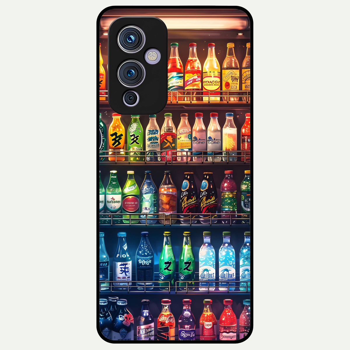  Colorfull Tree Glass Case For OnePlus 9 back cover – full design glossy printed glass finish