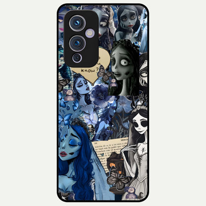  Corpse Bride Posters Glass Case For OnePlus 9 back cover – full design glossy printed glass finish