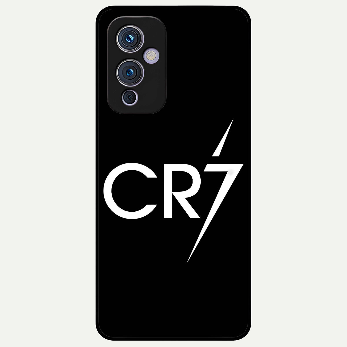  CR7 Elite Strike Glass Case For OnePlus 9 back cover – full design glossy printed glass finish
