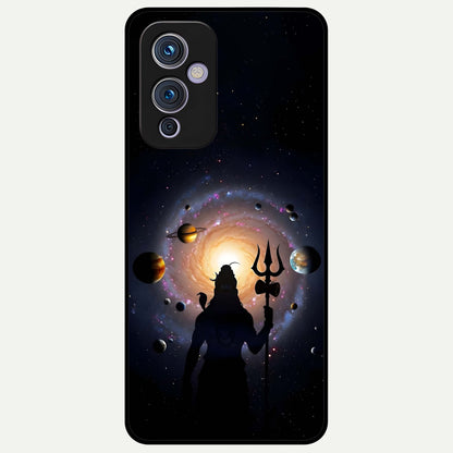  Galactic Shiva Vision Glass Case For OnePlus 9 back cover – full design glossy printed glass finish