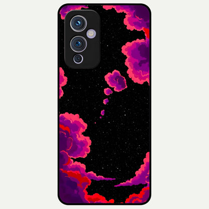  Galaxy Dream Frame Glass Case For OnePlus 9 back cover – full design glossy printed glass finish
