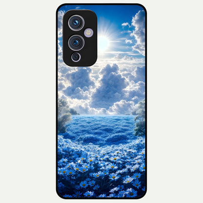  Heavenly Daisy Horizon Glass Case For OnePlus 9 back cover – full design glossy printed glass finish