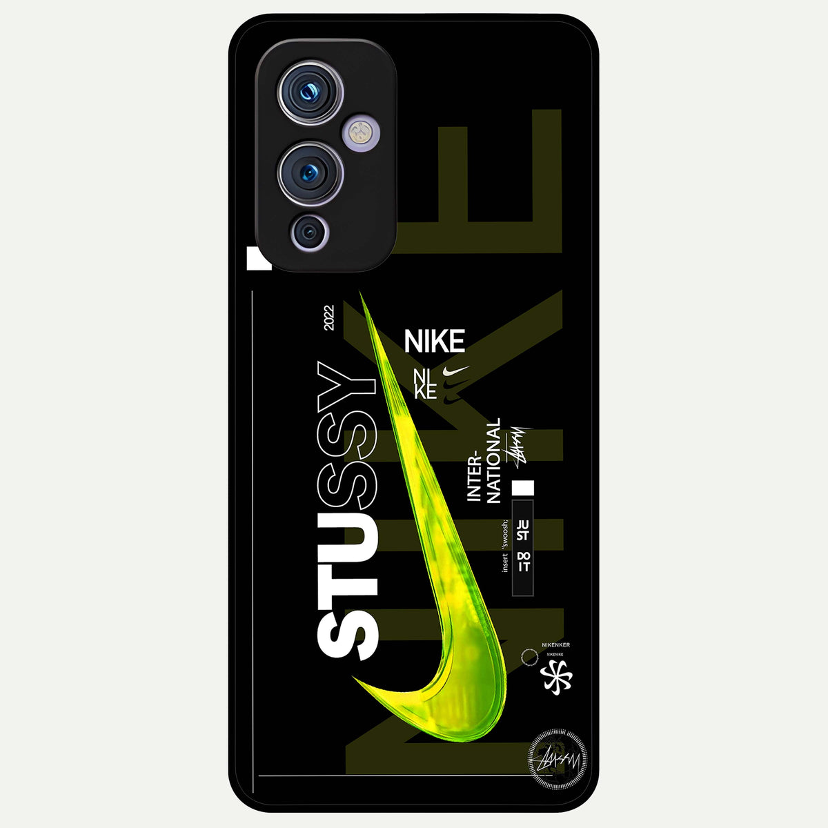  Neon Street Edition Glass Case For OnePlus 9 back cover – full design glossy printed glass finish