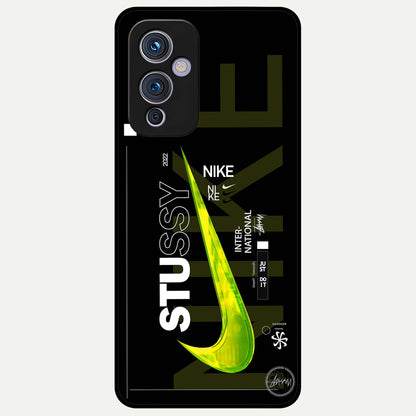 Neon Street Edition Glass Case For OnePlus 9 back cover – full design glossy printed glass finish