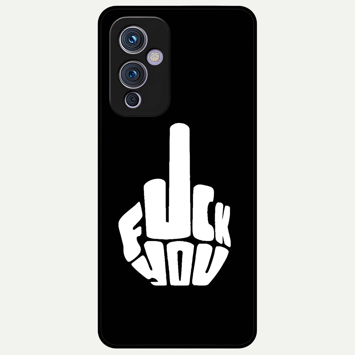  Rebel Mode On Glass Case For OnePlus 9 back cover – full design glossy printed glass finish