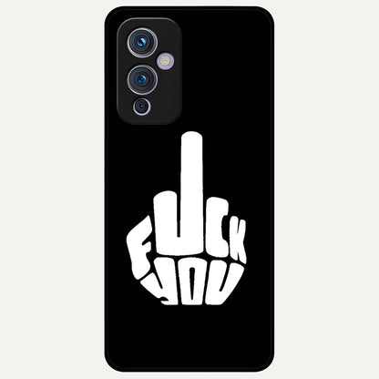  Rebel Mode On Glass Case For OnePlus 9 back cover – full design glossy printed glass finish