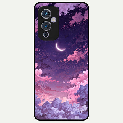  Sky Drift Clouds Glass Case For OnePlus 9 back cover – full design glossy printed glass finish