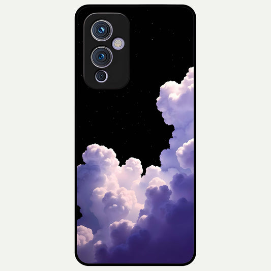  Starlit Night Whispers Glass Case For OnePlus 9 back cover – full design glossy printed glass finish