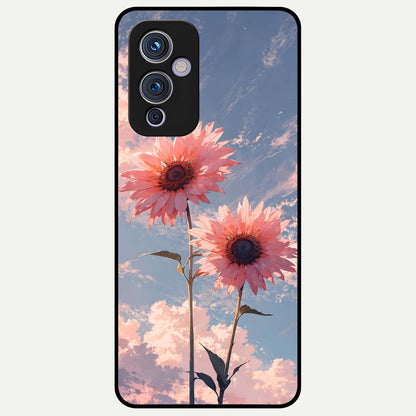  Sun Moon Balance Glass Case For OnePlus 9 back cover – full design glossy printed glass finish