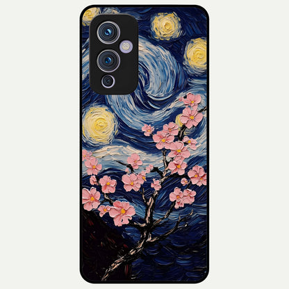 Van Gogh Scenery Glass Case For OnePlus 9 back cover – full design glossy printed glass finish