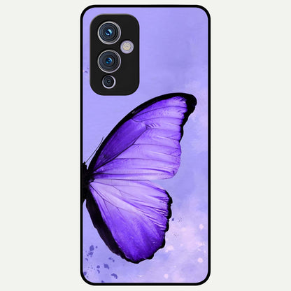 Violet Dream Wing Glass Case For OnePlus 9 back cover – full design glossy printed glass finish