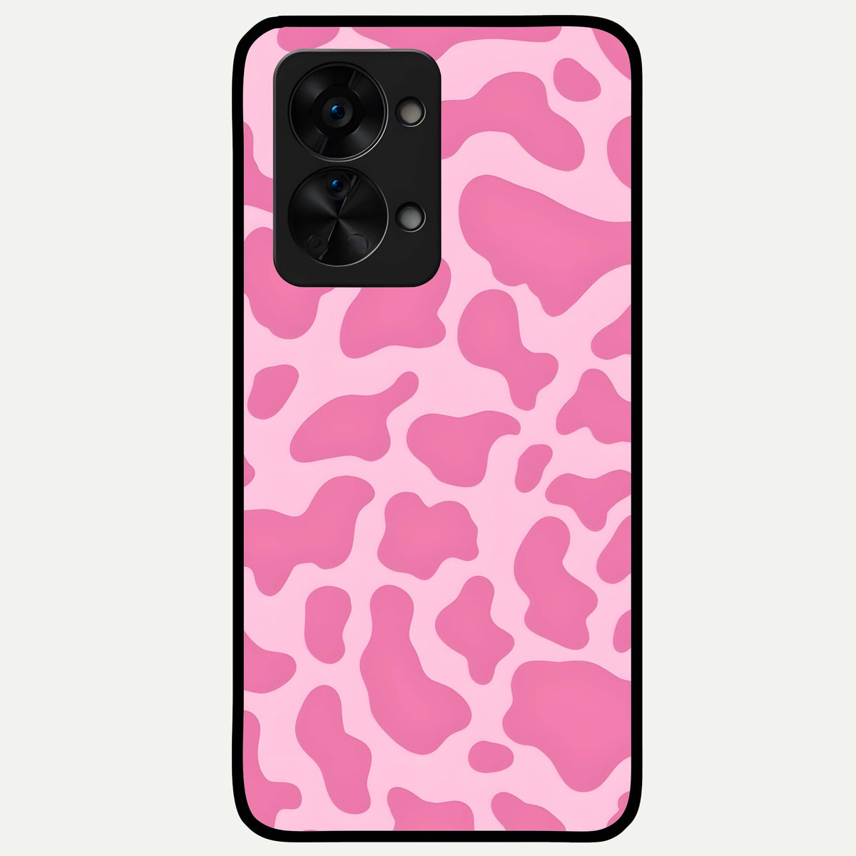  Pinkish Scenery Glass Case For OnePlus Nord 2T back cover – full design glossy printed glass finish