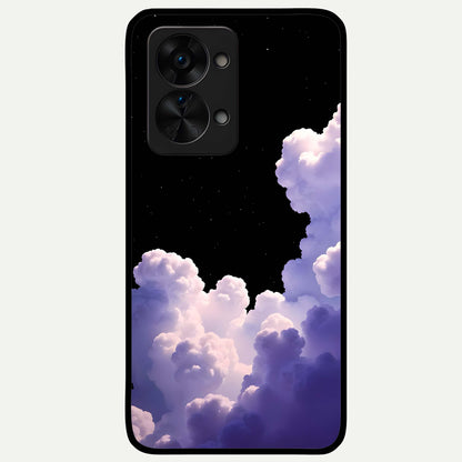  Starlit Night Whispers Glass Case For OnePlus Nord 2T back cover – full design glossy printed glass finish