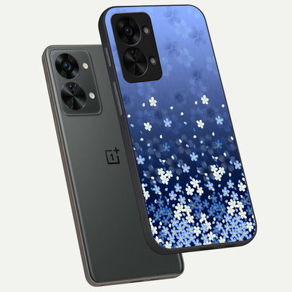  Blue Starry phone case For OnePlus Nord 2T showing premium glass back cover with detailed artwork
