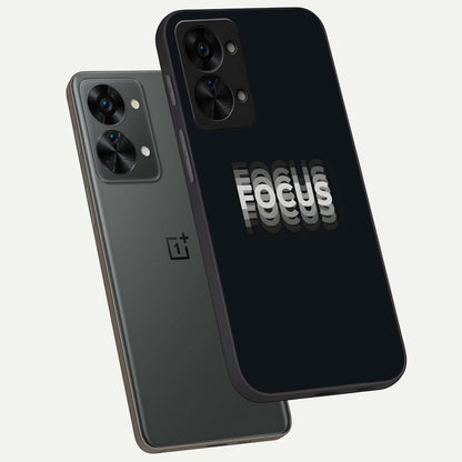  Mono Focus Vision phone case For OnePlus Nord 2T showing premium glass back cover with detailed artwork