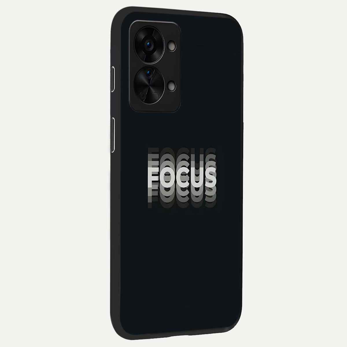  Mono Focus Vision back cover For OnePlus Nord 2T slim fit glass case with vibrant aesthetic design