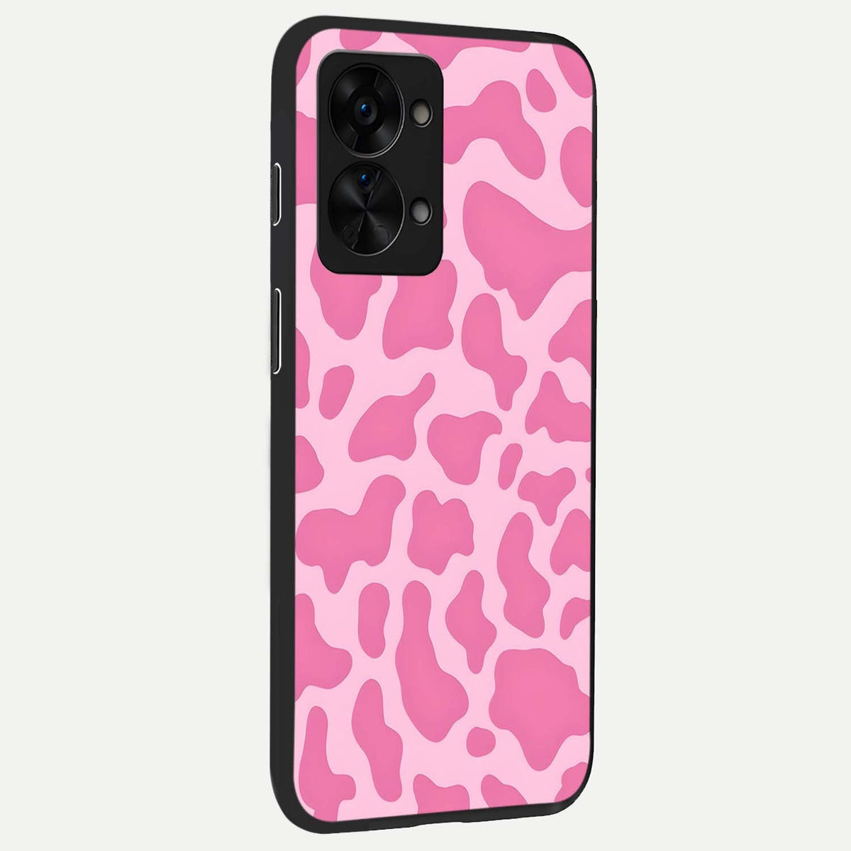  Pinkish Scenery back cover For OnePlus Nord 2T slim fit glass case with vibrant aesthetic design