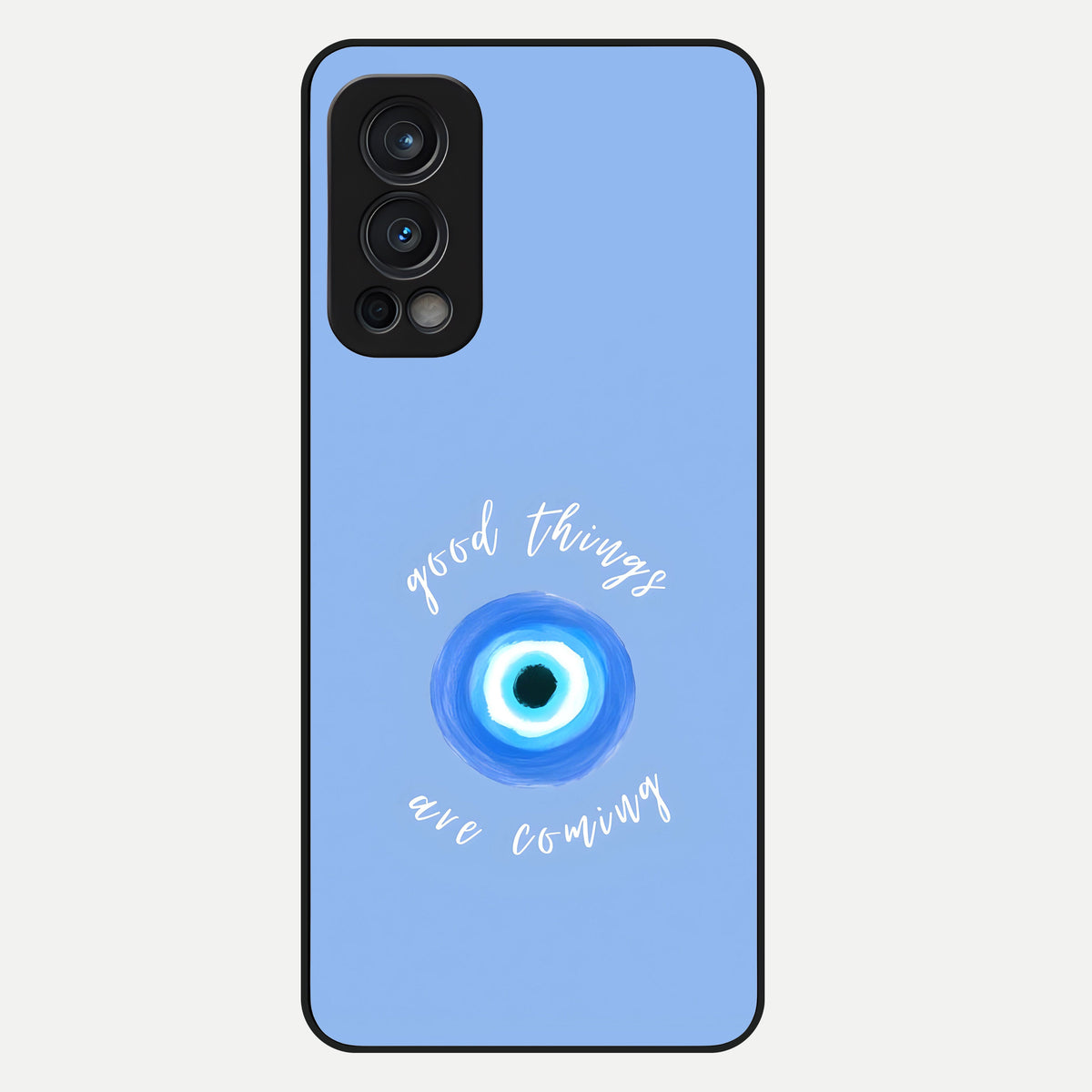  Bright Future Ahead Glass Case For OnePlus Nord 2 back cover – full design glossy printed glass finish