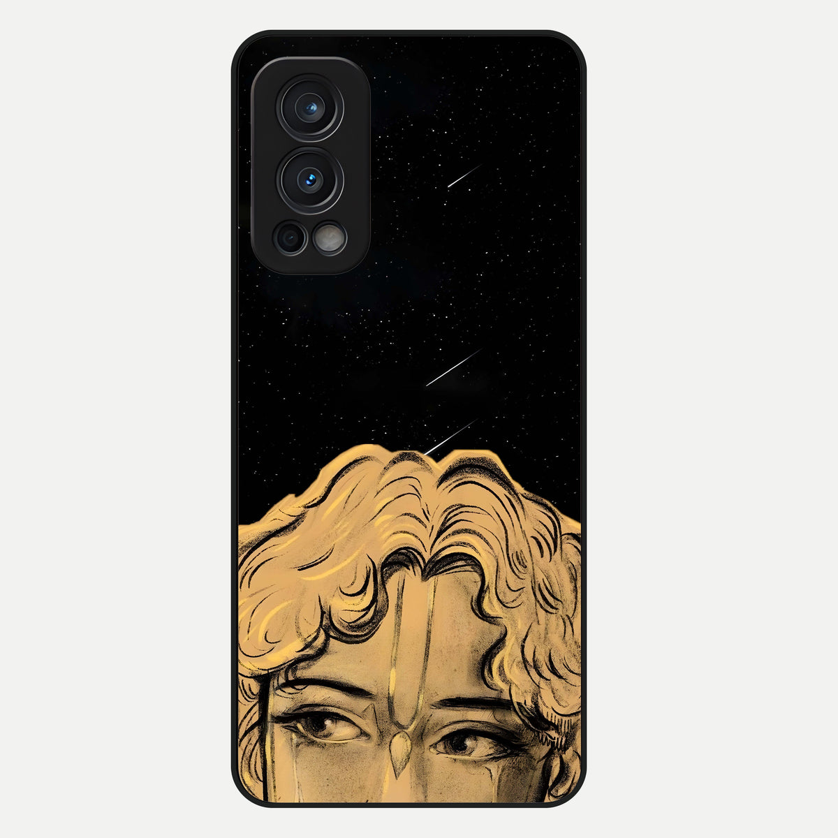  Celestial Gods Plan Glass Case For OnePlus Nord 2 back cover – full design glossy printed glass finish