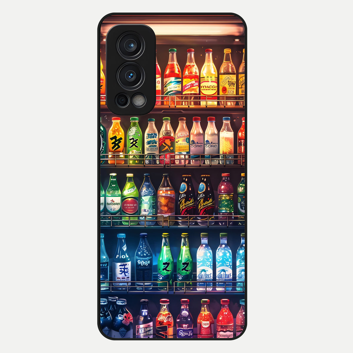  Colorfull Tree Glass Case For OnePlus Nord 2 back cover – full design glossy printed glass finish