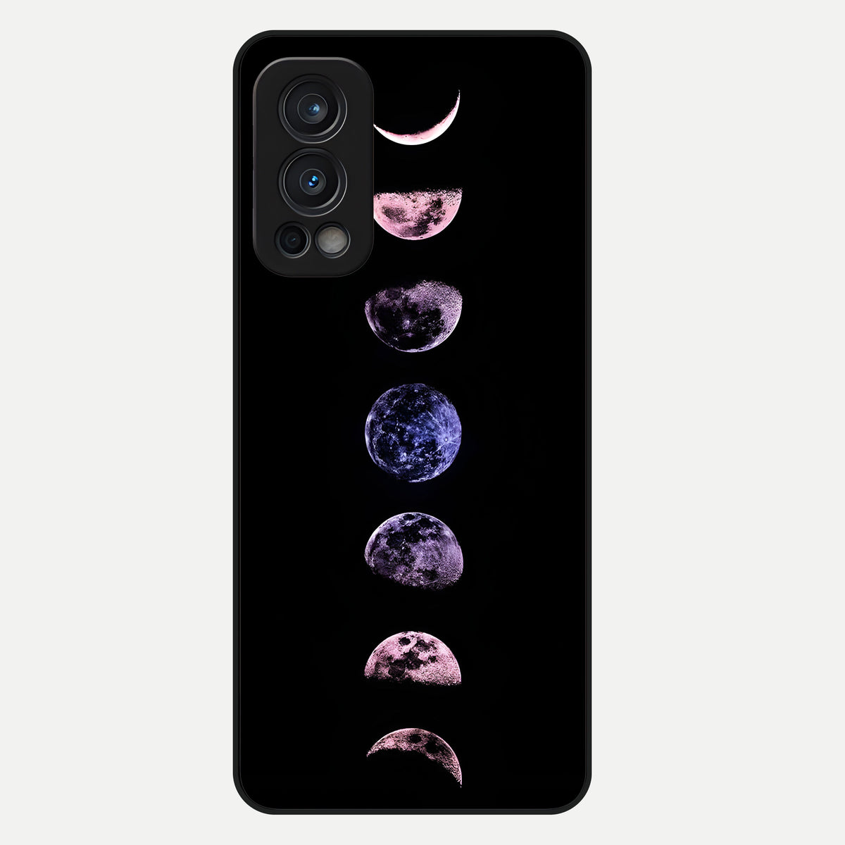  Crimson All Planets Glass Case For OnePlus Nord 2 back cover – full design glossy printed glass finish
