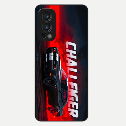  Crimson Challenger Fury Glass Case For OnePlus Nord 2 back cover – full design glossy printed glass finish