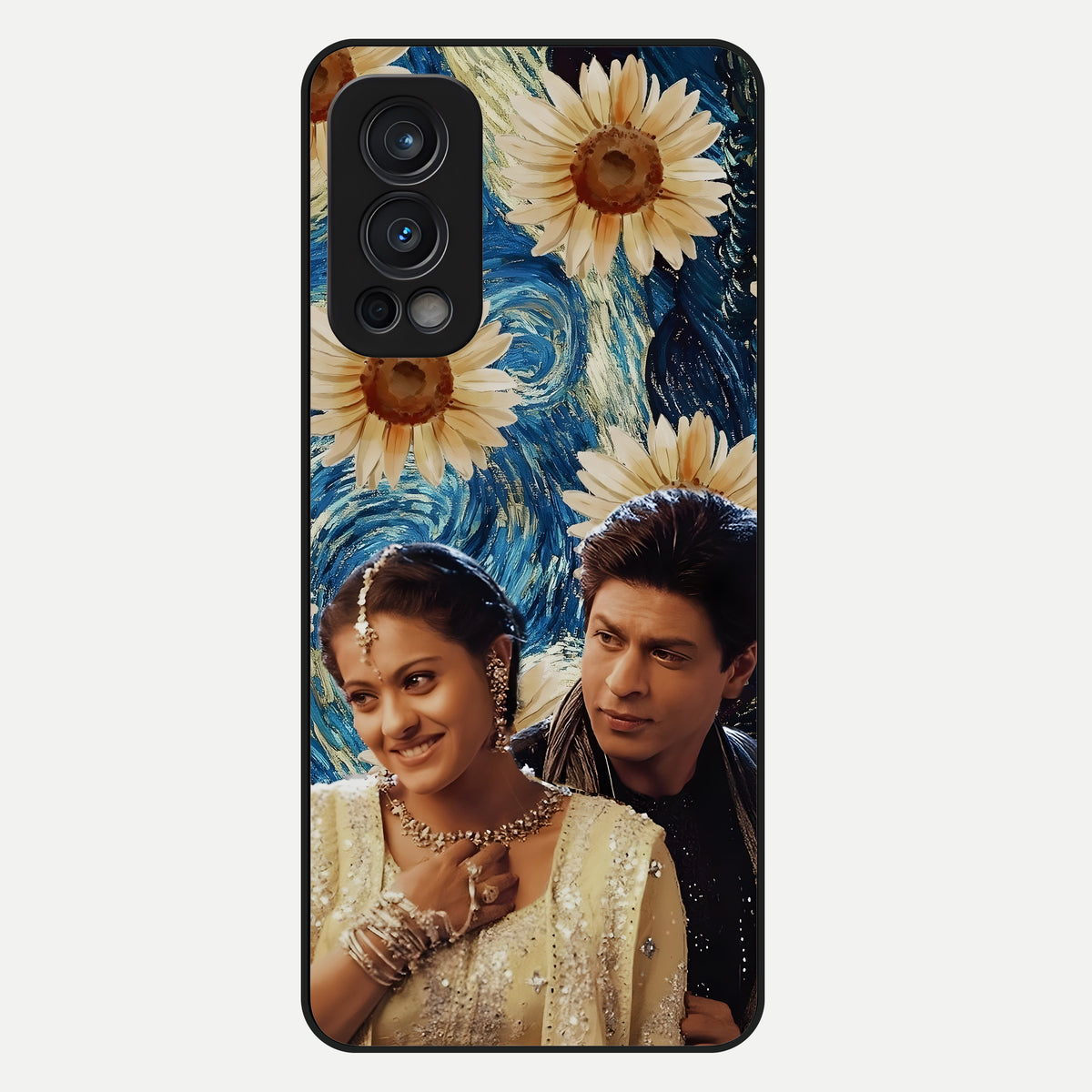  Eternal Love Story Glass Case For OnePlus Nord 2 back cover – full design glossy printed glass finish