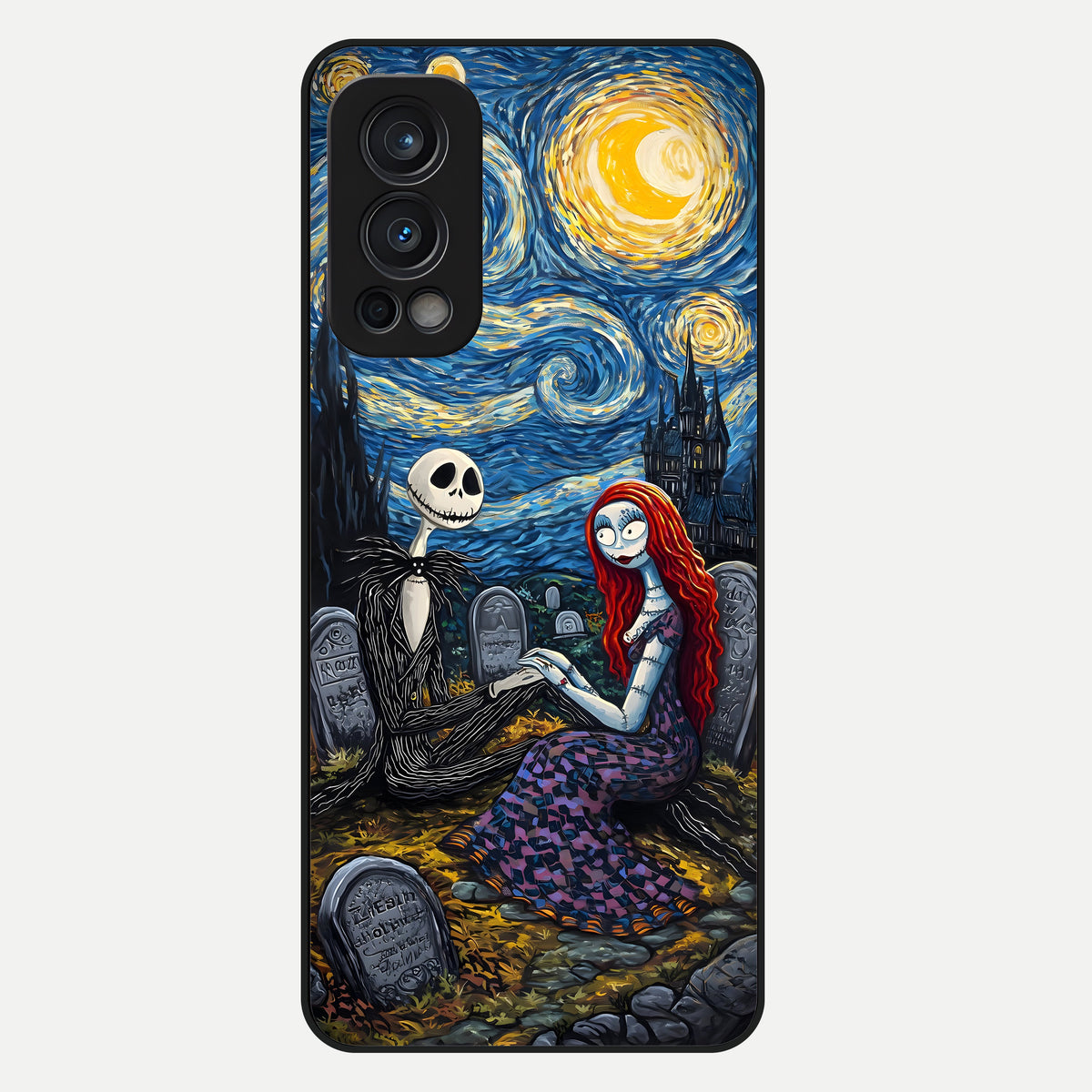  Eternal Night Love Glass Case For OnePlus Nord 2 back cover – full design glossy printed glass finish
