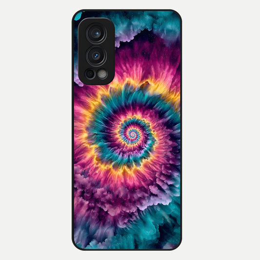  Galactic Spiral Burst Glass Case For OnePlus Nord 2 back cover – full design glossy printed glass finish