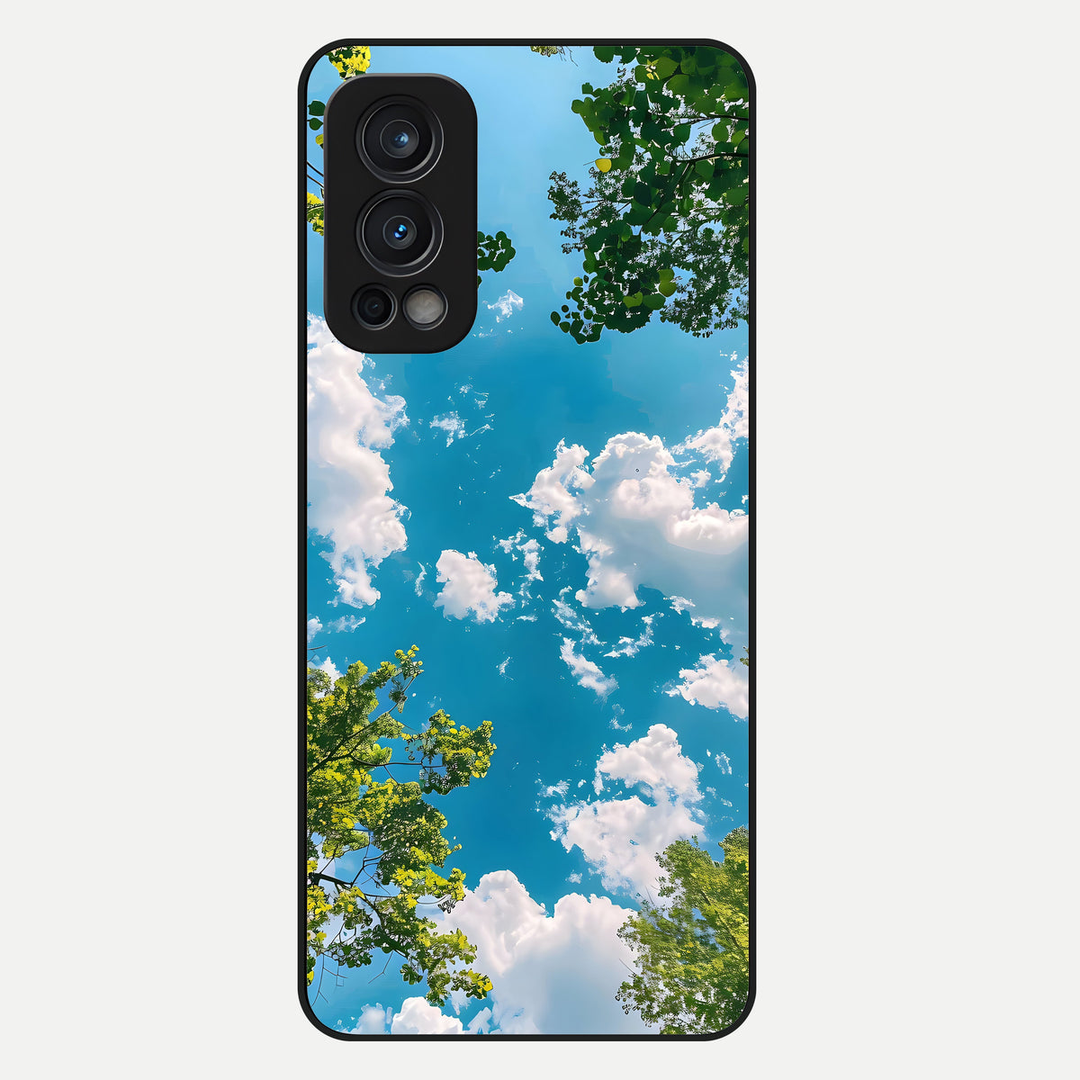  Green Moon Energy Glass Case For OnePlus Nord 2 back cover – full design glossy printed glass finish