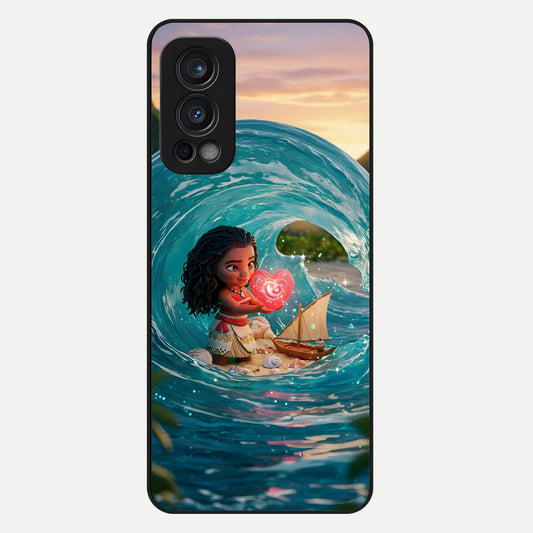  Heart of Ocean Glass Case For OnePlus Nord 2 back cover – full design glossy printed glass finish
