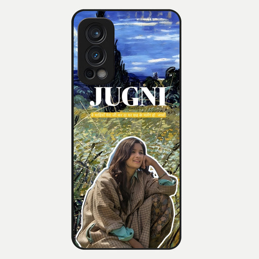  Jugni Soul Vibes Glass Case For OnePlus Nord 2 back cover – full design glossy printed glass finish