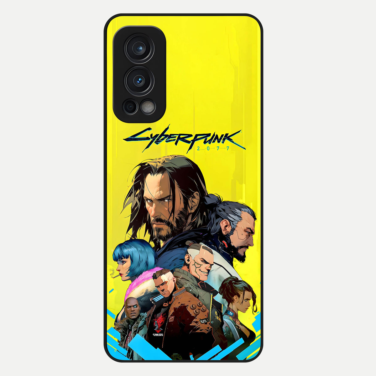  Neon Rebel Genesis Glass Case For OnePlus Nord 2 back cover – full design glossy printed glass finish