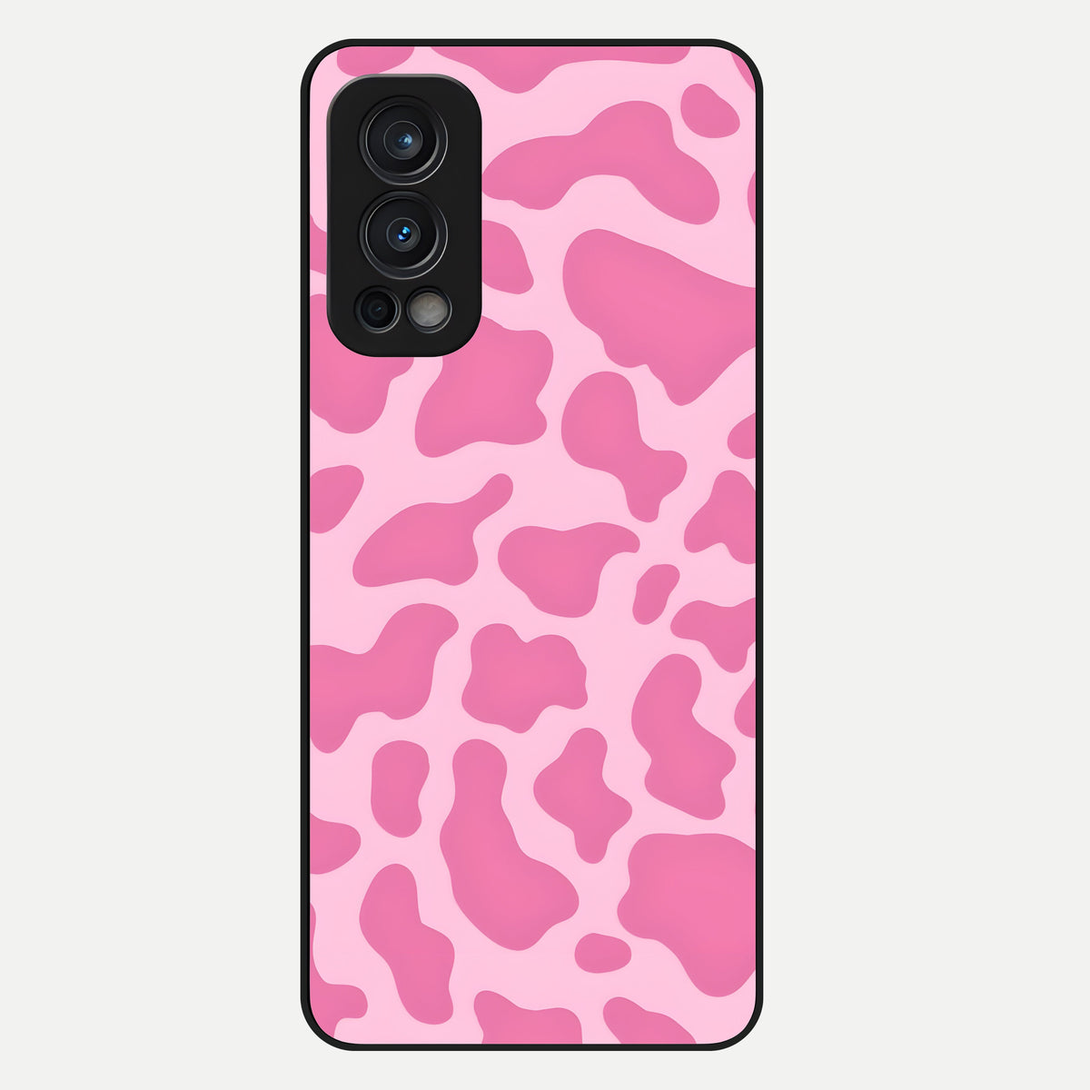  Pinkish Scenery Glass Case For OnePlus Nord 2 back cover – full design glossy printed glass finish