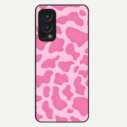  Pinkish Scenery Glass Case For OnePlus Nord 2 back cover – full design glossy printed glass finish