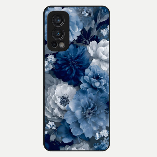 Royal Bloom Garden Glass Case For OnePlus Nord 2 back cover – full design glossy printed glass finish