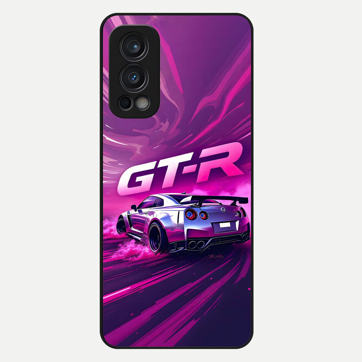  Speed Drift Legend Glass Case For OnePlus Nord 2 back cover – full design glossy printed glass finish
