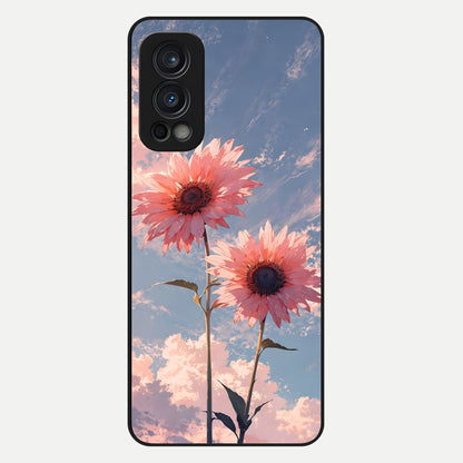  Sun Moon Balance Glass Case For OnePlus Nord 2 back cover – full design glossy printed glass finish
