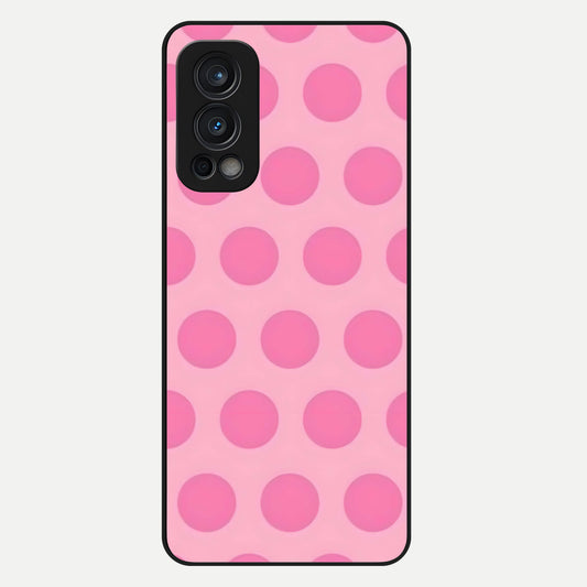  Sweet Dot Dreams Glass Case For OnePlus Nord 2 back cover – full design glossy printed glass finish