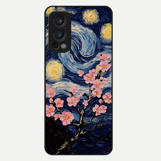  Van Gogh Scenery Glass Case For OnePlus Nord 2 back cover – full design glossy printed glass finish